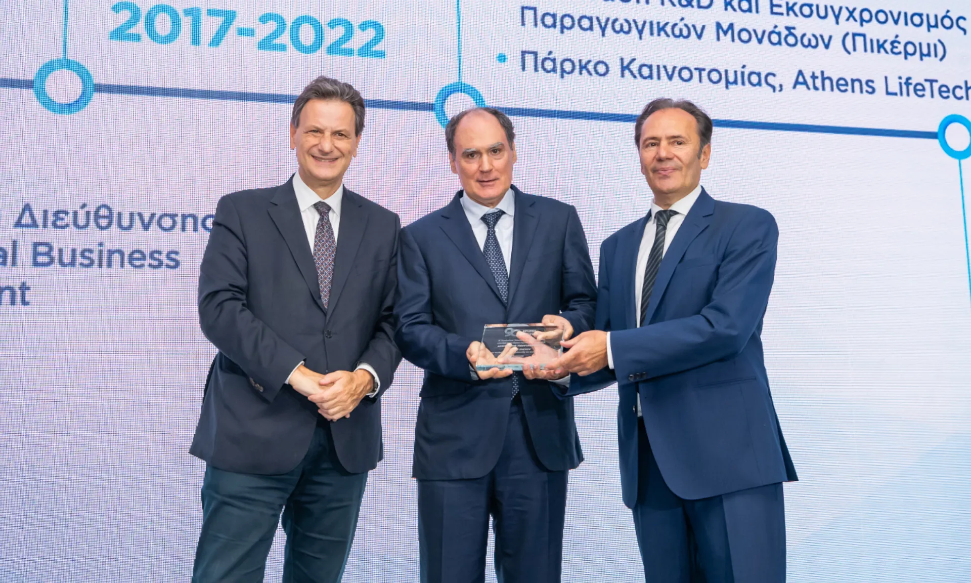 Πρωτεργάτης της Ελληνικής Φαρμακοβιομηχανίας ο Δ.  Πενταφράγκας