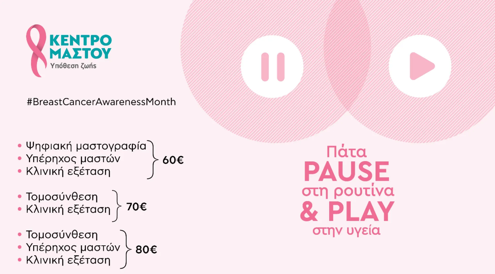 Metropolitan General: Εξετάσεις μαστού σε ειδικές τιμές 