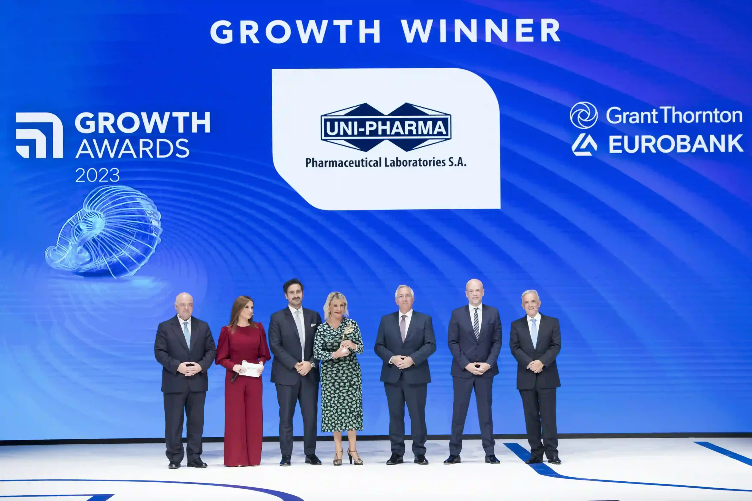 UNI-PHARMA: Νικητής στα GROWTH AWARDS 2023