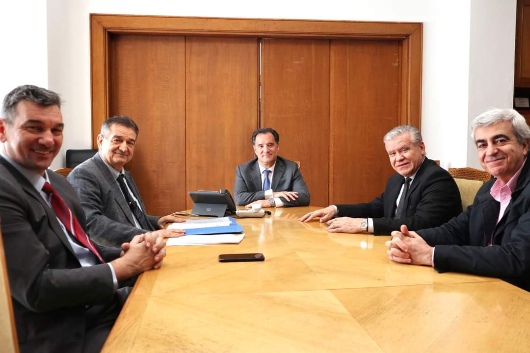 Συνάντηση αντιπροσωπείας του Δ.Σ. της Ελληνικής Καρδιολογικής Εταιρείας με τον Υπ. Υγείας