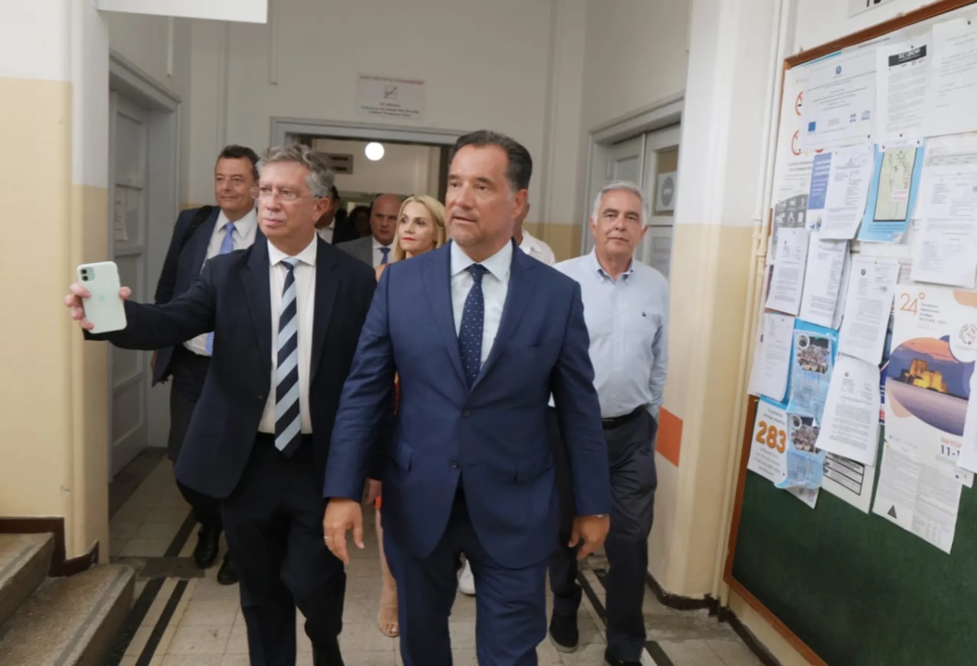 Επίσκεψη του Υπ. Υγείας, Άδωνι Γεωργιάδη στη Λέρο