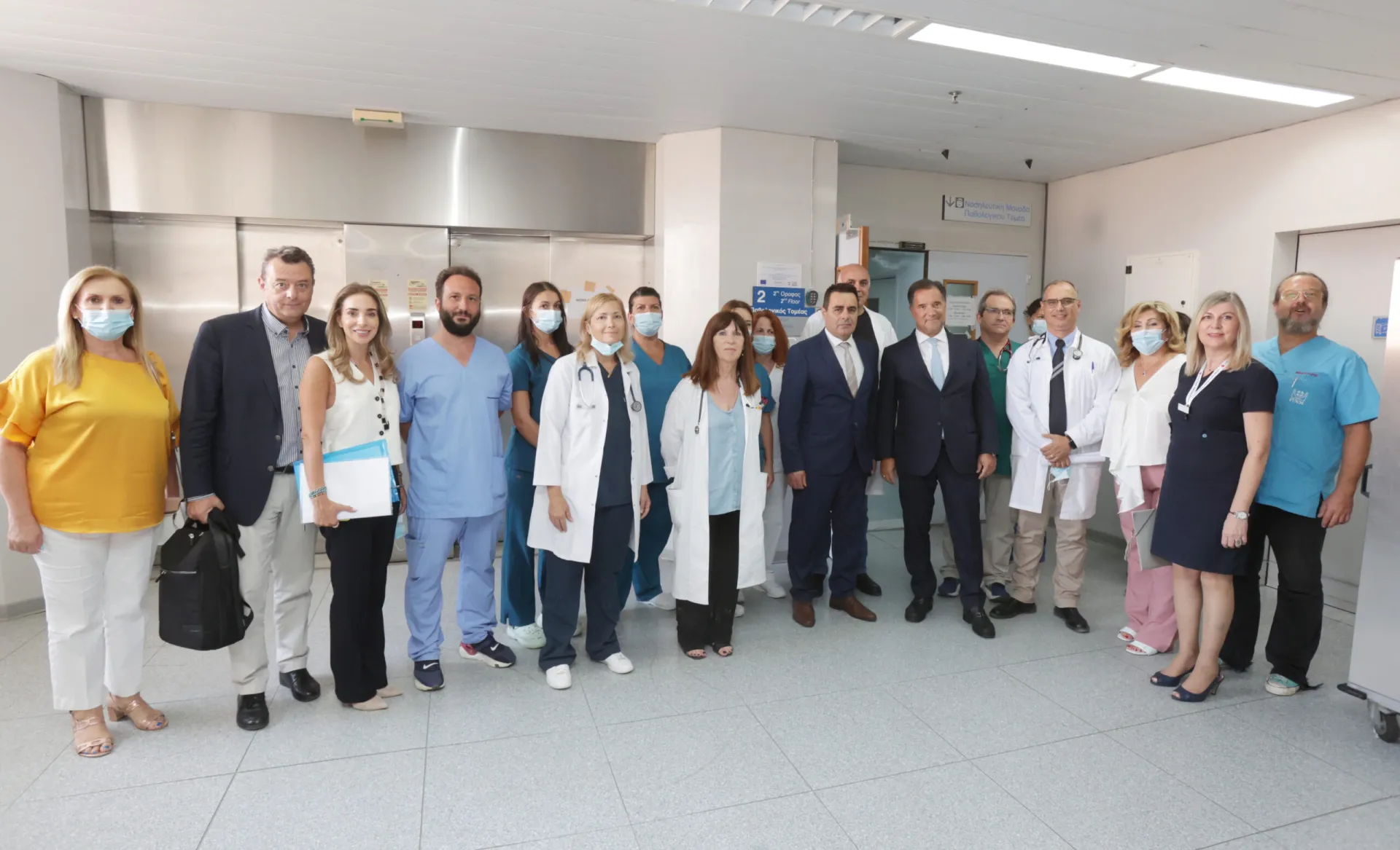 Επίσκεψη του Υπουργού Υγείας Άδωνι Γεωργιάδη στη Λήμνο