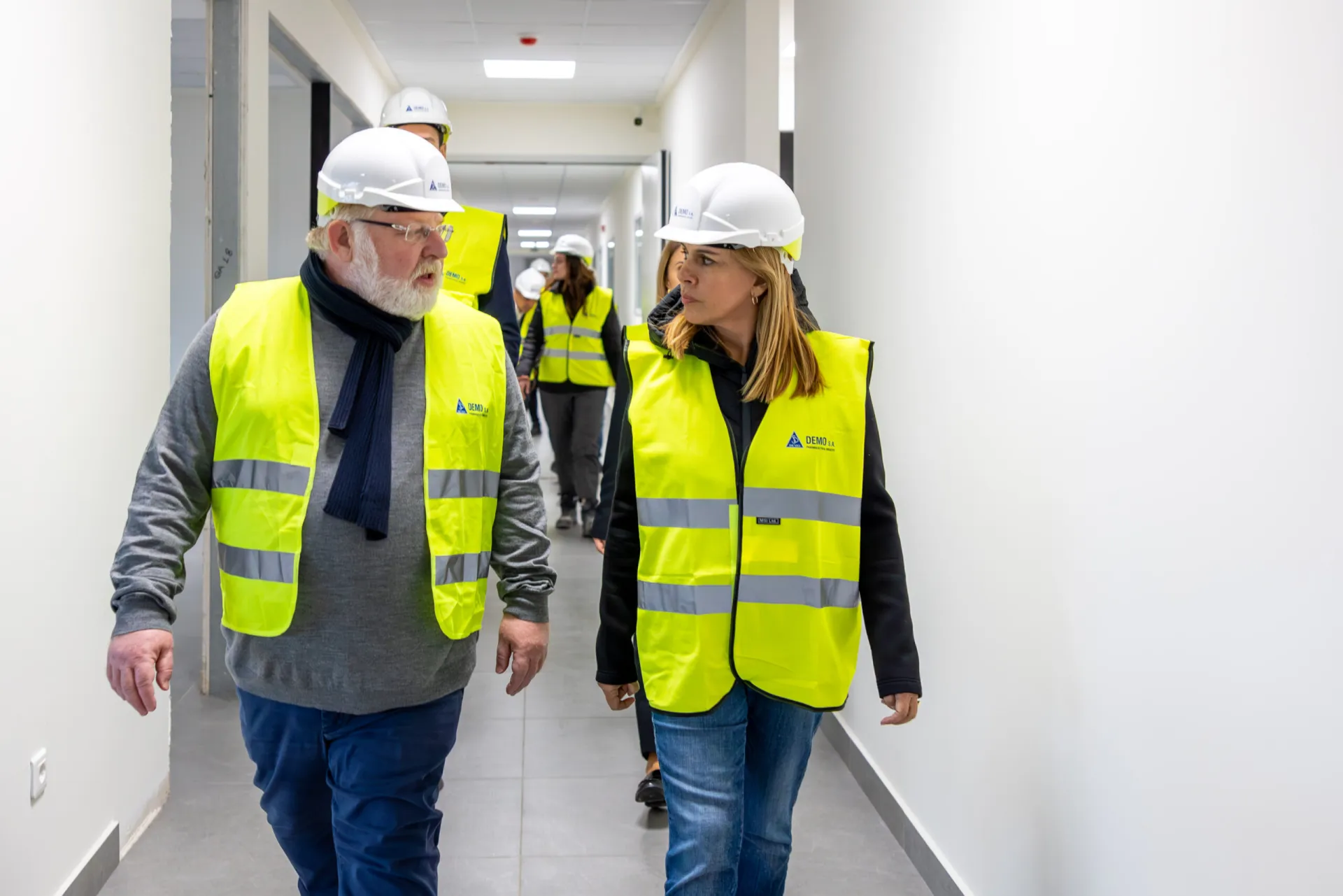 Η Υφυπουργός Ανάπτυξης στις εγκαταστάσεις της DEMO στην Τρίπολη