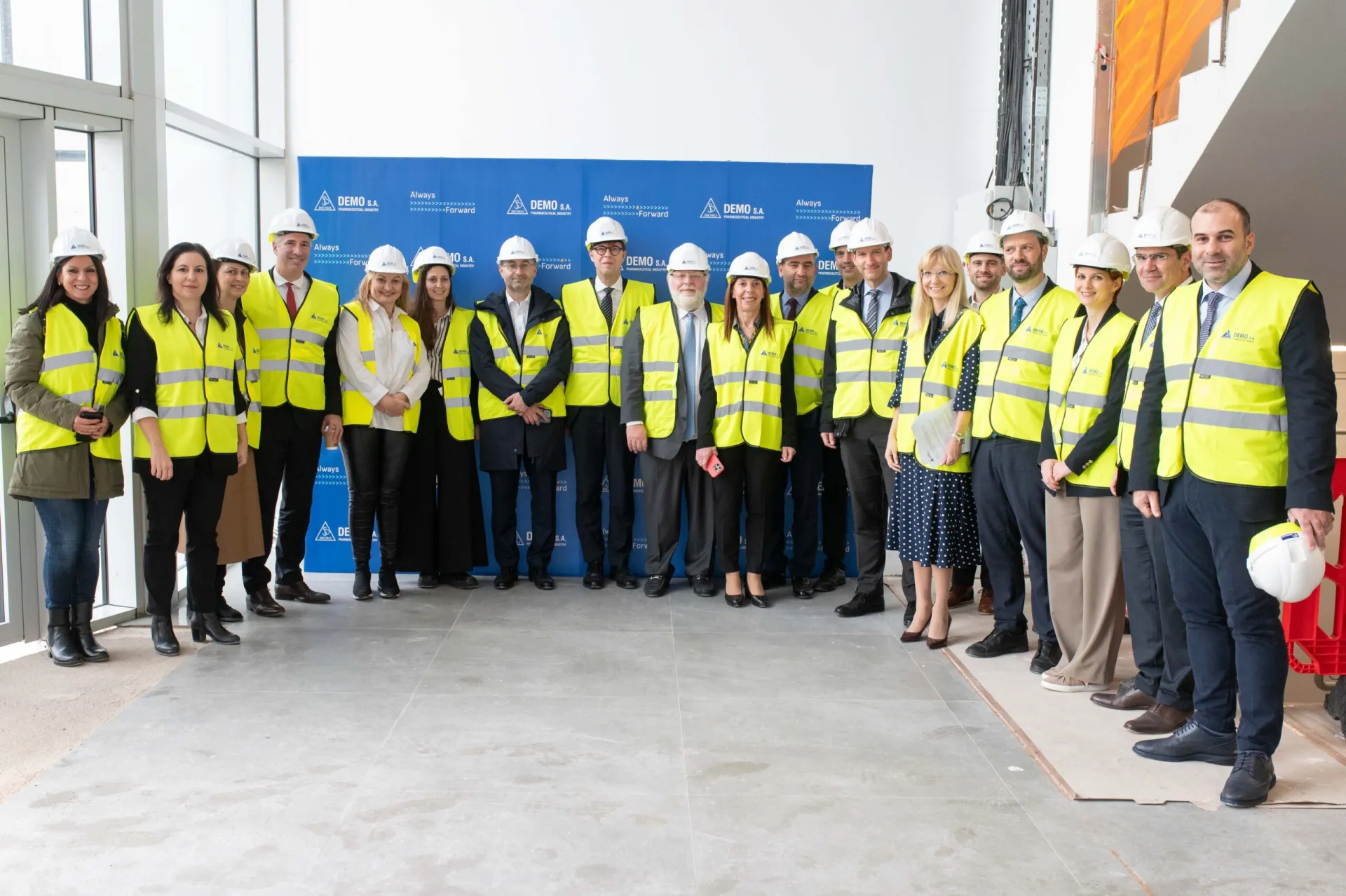 Επίσκεψη αποστολής του Ταμείου Ανάκαμψης και Ανθεκτικότητας της Ε.Ε. στο project Βιοτεχνολογίας της DEMO στον Αγ. Στέφανο