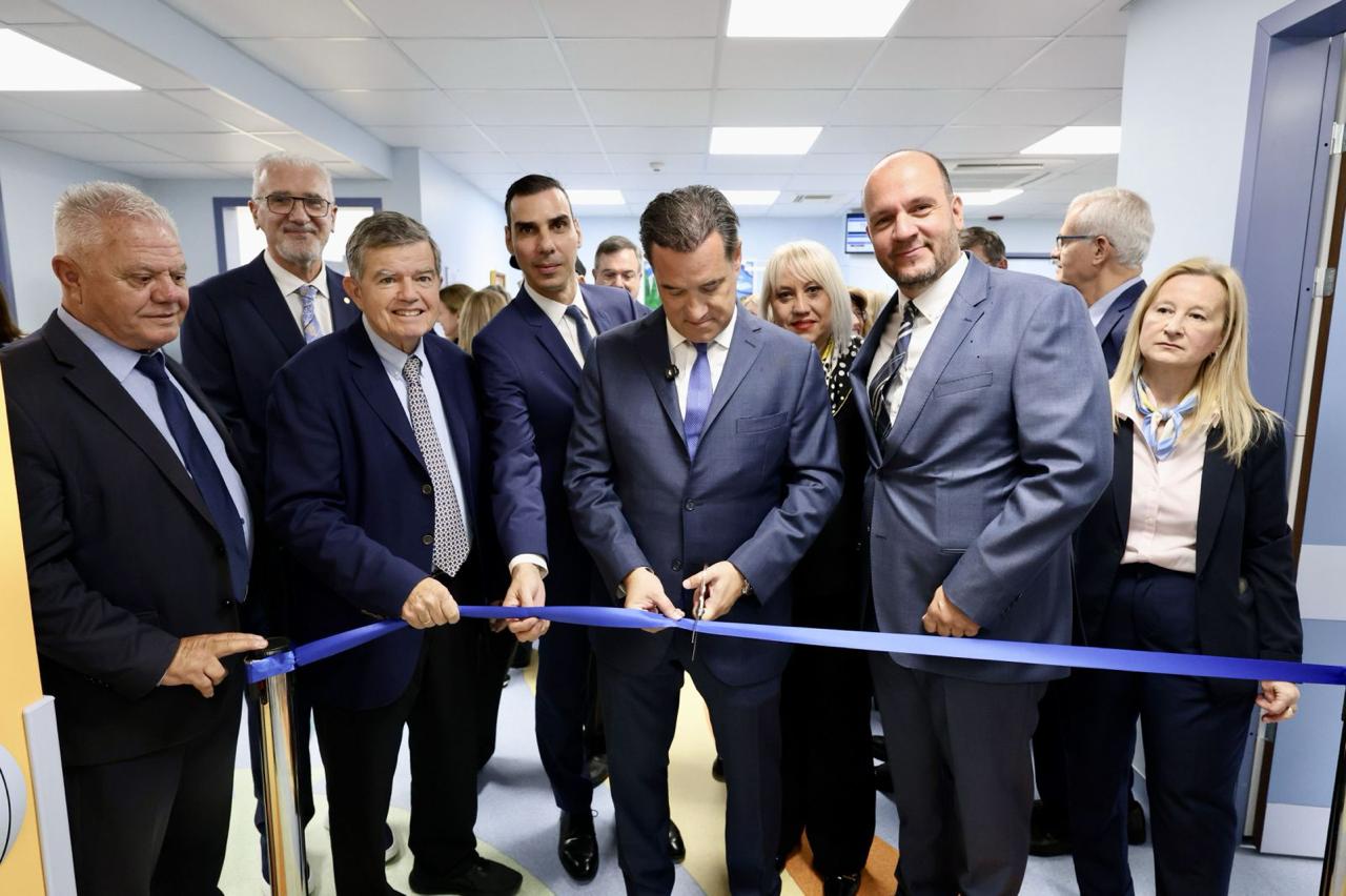 Τελετή εγκαινίων του Καρδιολογικού Τμήματος του Γενικού Νοσοκομείου Παίδων Αθηνών «Η Αγία Σοφία»