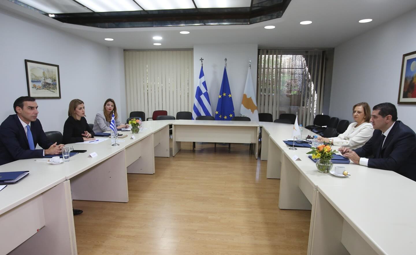 Συνάντηση της διοίκησης ελληνικού – κυπριακού υπουργείου υγείας