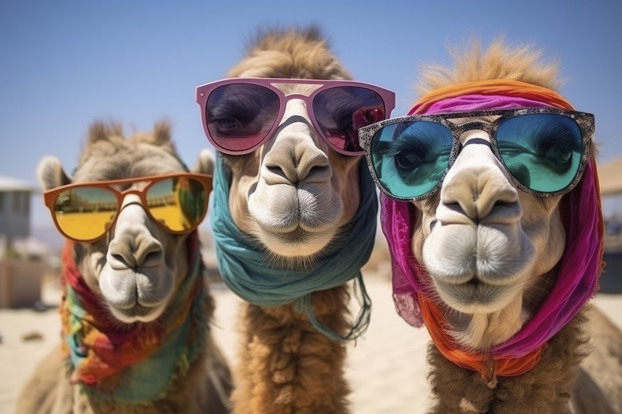 Εν τω μέσω του πολέμου διεξάγονται  καλλιστεία για καμήλες